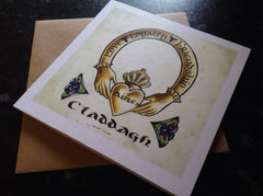 Claddagh Ring Greeting Card