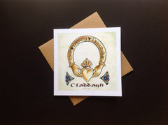 Claddagh Ring Greeting Card