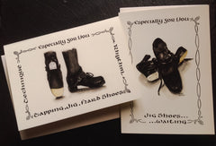 Irish Dancing Jig Shoes Print