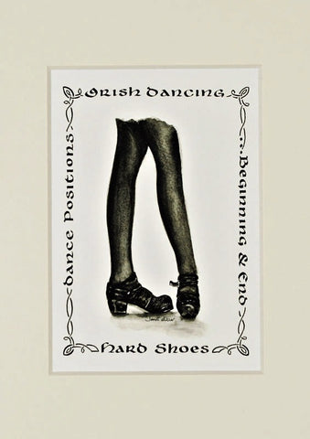 Irish Dancing Hard Shoes Print