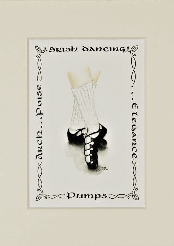 Irish Dancing Poodle Socks and Pumps – Kiso Arts